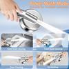 4 Modes Massage Brush Shower Head Large Flow High Pressure Water Saving Handheld Showerhead One-Key Stop Water Shower Nozzle