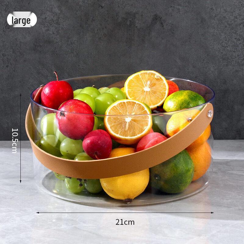 ZISIZ Acrylic Transparent Multi-purpose Basket