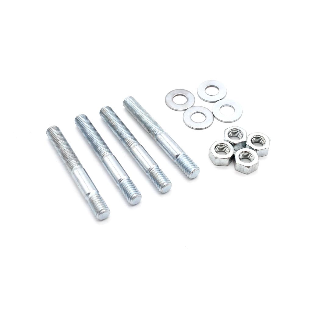 1inch Aluminum Carburetor Spacer 3/4" Open Carb Carburetor 3/8" Vacuum Tube Replacement for Not Fit Sprd Bore -