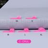 BLACKWINGS 5 Pairs Eyelash Perm Silicone Pads, Curling Pads for Lash Lift,   with Size Guide Chart, Hypoallergenic Reusable Accessories