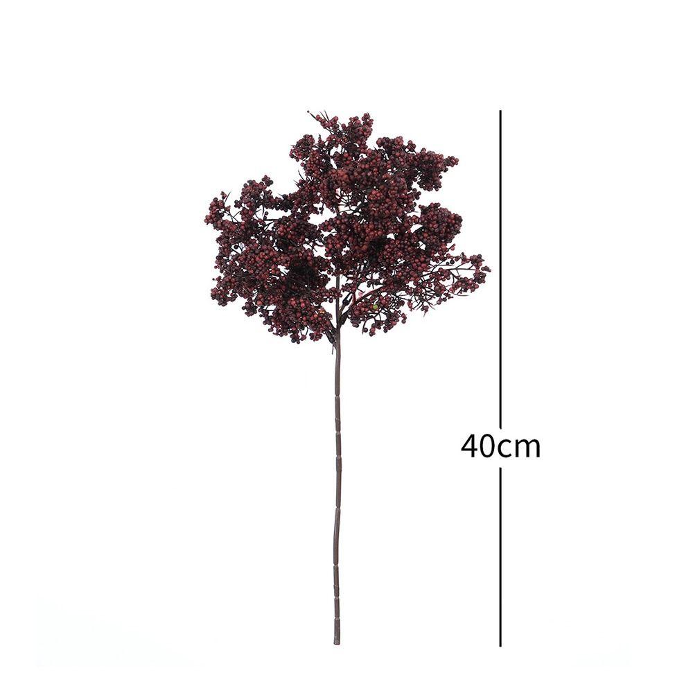 Multicolor Simulation Berry Branch Foam Berry Artificial Plant Branch  Indoor Decoration