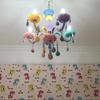Oeny European Style Rainbow Princess 6-Head Crystal Chandelier