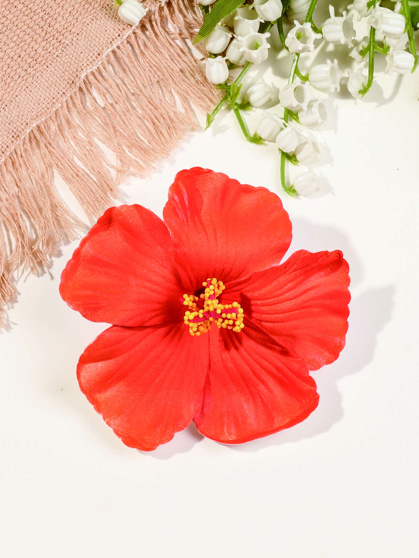 

Flower Hair Clip for Women Girl,Vintage Boho HairPin Flower Accessories Nonslip Cute Hawaiian Hair Barrettes for Thin Thick Hair