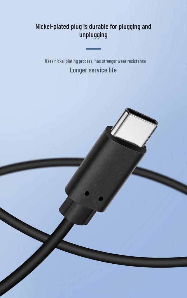 Type-C To DC5525 Power Cable, 20V 100W Fast Charging PD Trigger Cable