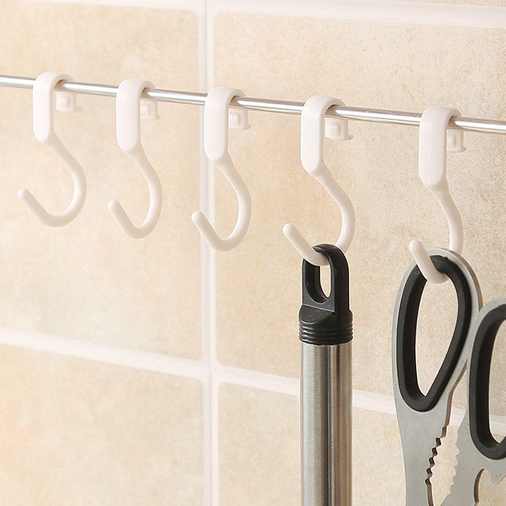 Clasp Holder Clothes Hat Storage Rack Towel Holder Towel Bar Rack Hooks Hanger Kitchen S Hook