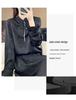 Silk Satin 2026 Spring/Summer Women's Floral Stand Collar Long Sleeve Top