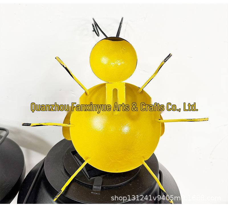 American Wrought Iron Bee Wall Ornament
