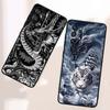 Anime Dragon Design Phone Case For Samsung A41 A35 A34 A33 A32 A25 A24 A23 A21s A06 A05 A04 A03 Note 10 20 Ultra 5G Black