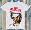 Red Sonia Film Arnold Schwarzenegger Gym Gift Tee T Shirt M1385