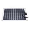 Solar Panel 16.5x10.6in Rich Connectors 50W Stable Transmission Solar Battery Charger for Laptop