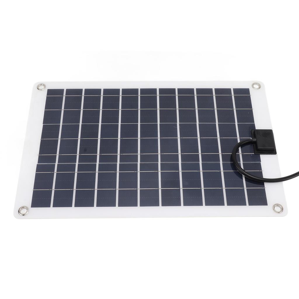 Solární panel 16,5x10,6 palce Bohaté konektory 50W Stabilní přenos Solární nabíječka baterií pro notebook