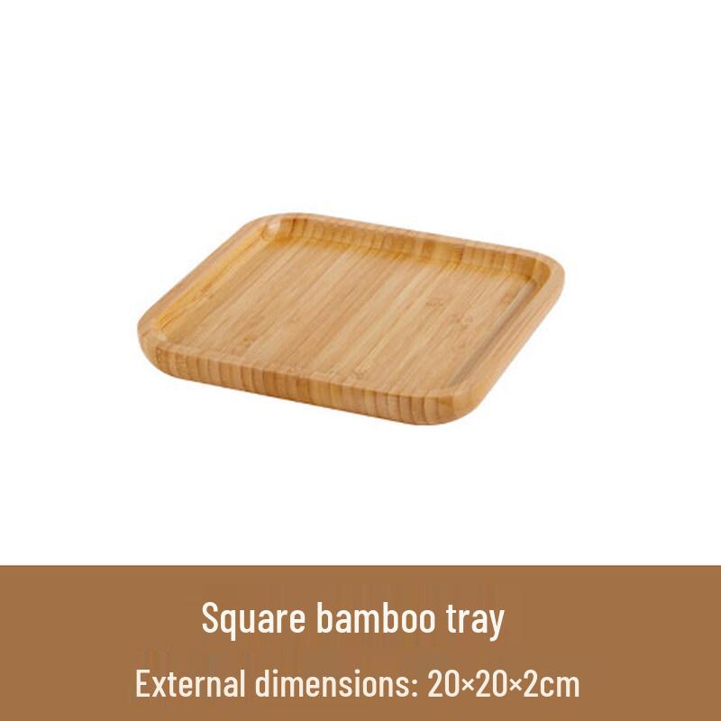 Jingbaodi Square Titanium Commercial Tea Tray (Set of 3)