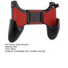 Mobile Phone Holder Non-slip Ergonomic Stretch Function Convenient Four-finger Linkage Bracket ABS Cell Phone Game Joystick Stand for Live Streaming