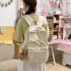Schoolbag Schoolbag Ins Niche Style Female College Student Backpack Junior High School Student High School Girl High Value 1011 New Backpack