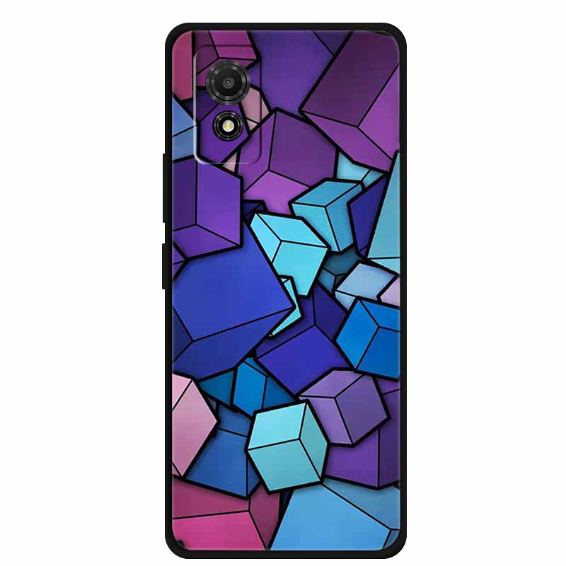 Für TCL 501 Hülle Luxus Mode Weiches TPU Schutz Silikon Handyhülle für TCL 501 T433D Rückseitenabdeckungen TCL501 etui Fundas 6.0"