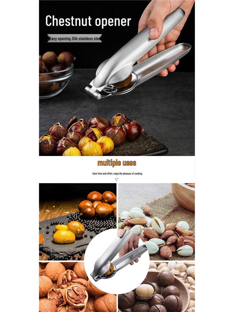 304 Stainless Steel Nut and Chestnut Opener