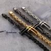 Men's Simple Classic Cross 316 Stainless Steel Bracelet