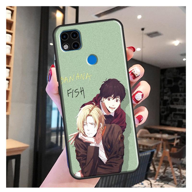 Banana Fish  Ash Lynx Eiji Okumura Funda For Xiaomi Redmi Note 10S 9S 8T 9 Note 10 Pro Note 11 Pro Redmi 9C 9A 9T Soft Case