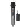 Rechargeable Wireless Microphone with Battery Display for Home KTV and Stage Live Streaming, Model One-to-Two Handheld.