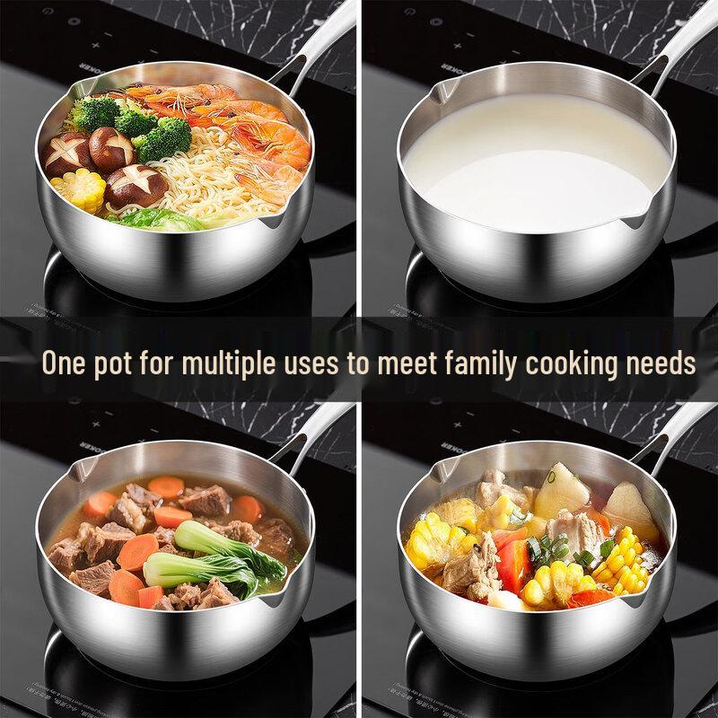 HUIHUADU 316 Stainless Steel Non-Stick Saucepan