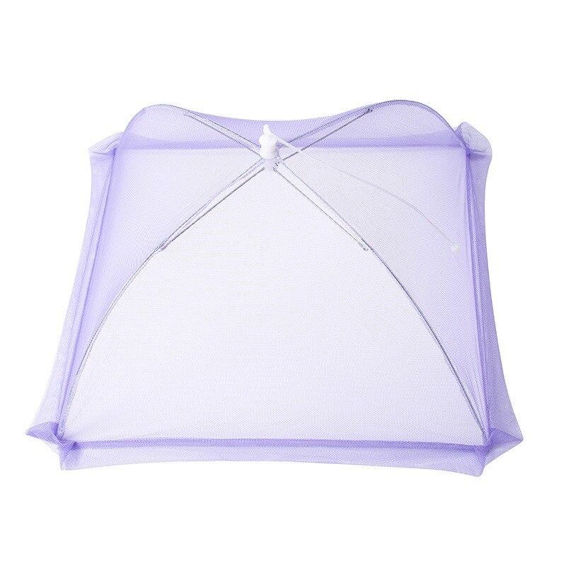 Food Cover Dust Cover Transparent Vegetable Foldable Anti-mosquito Rectangle Outdoor Picnic Table Fly Proof Dish Cover