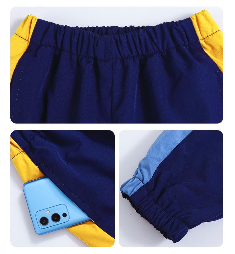Primary School Autumn/Winter Five-Piece Windbreaker Set: New Style Warm Kindergarten Uniform