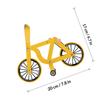 Parrot Bike Training Plastic Educational Bird Game Bright Color Visual Learning Parrot Training Supplies Birds Educational