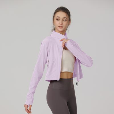 Sunscreen Clothing Autumn and Spring Outdoor Slim-fit Breathable Zipper Sports Jacket