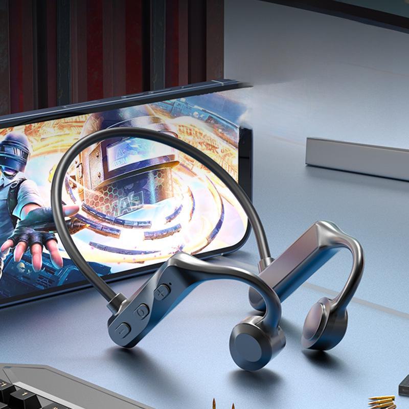 K69 Bone Conduction Bluetooth Sport Headset - Neck Hanging, Painless Wear, New Tech Design