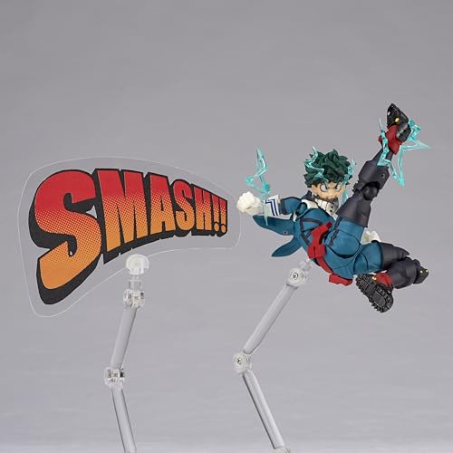 Kaiyodo Revoltech Amazing Yamaguchi My Hero Academia Izuku Midoriya, Approximately 150mm Tall, Non-scale PVC & ABS Painted Action Figure