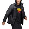 adidas Giacca Sportiva in Cotone con Cappuccio e Zip Color Block Terrex Uomo Giacca Nera GN7524