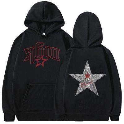 Raper Mgk Lost Americana Album 2025 Bluza z nadrukiem Mężczyźni Kobiety Retro Moda Bluza z długim rękawem Bluza polarowa Odzież Bluza