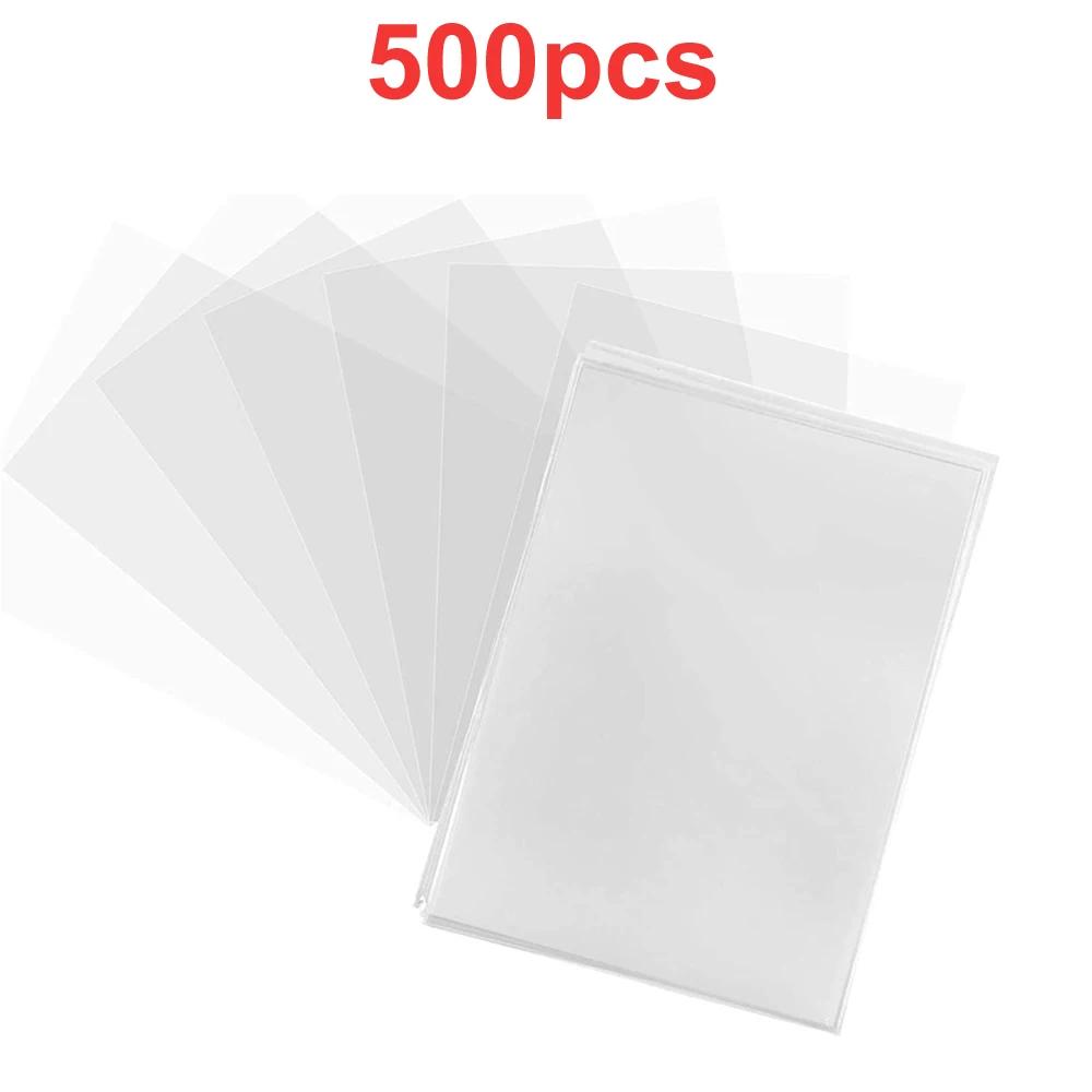 Premium Clear Card Team Bag Protectors Sleeves For Card Game, Top Loader Fit For Magic Cards And Premium Card