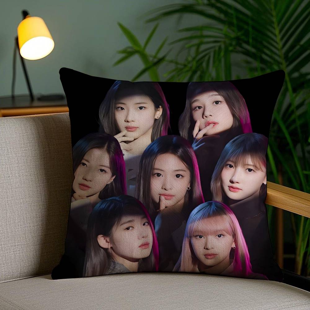 Music Album DRIP B-BabyMonster-MT Cushions Pillow Case Sofa And Living Room Decorative Cushion Covers Dust-proof And Mite-proof