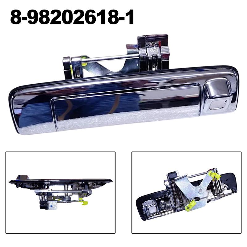 Vehicle Upgrade Silver Tailgate Handle 2012-15 D-Max Handle Non-deformation Feature OEM Part Wear-resistant Design