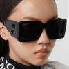New Fashion Oversized The Letter B Square Luxury Trend Sunglasses Women Men Retro Rectangle Sunglasses Uv400