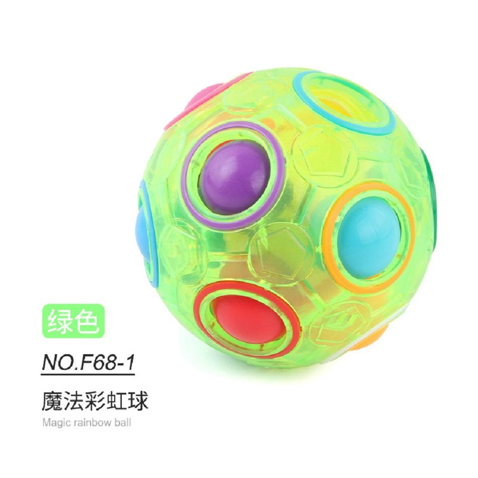 

Creative Unique Magic Rainbow Ball Puzzle Relieving Toys 12 Hole Rainbow Ball Press Fun Ball Anti Anxiety Stress Relieving Toys