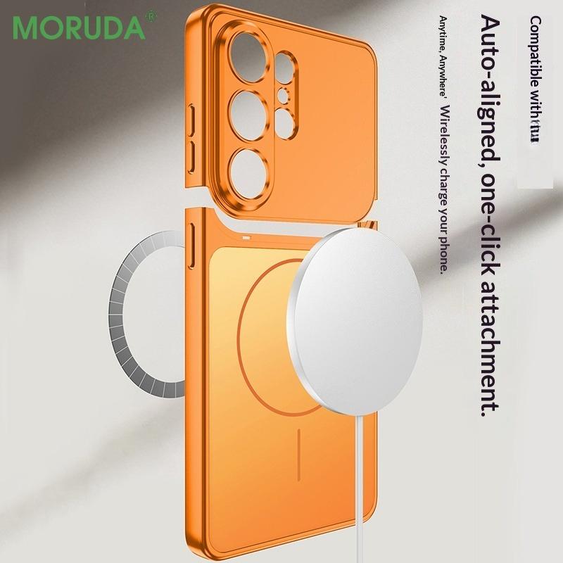 Creative Splicing 2in1 Magnetic Phone Case for Samsung Galaxy S26 Ultra S26ultra Luxury AG Matte for Magsafe Charging Slim Cover