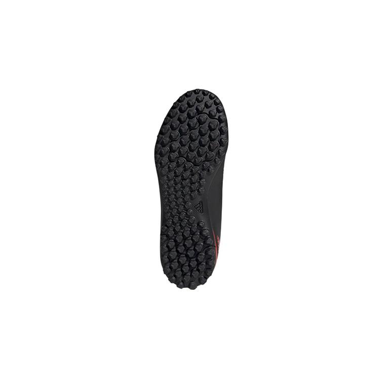 Adidas Predator 20.4 Tf J Round Toe Lace-Up Non-Slip Wear-Resistant Low-Top Soccer Shoes Kids Soccer Shoes Black EF1956