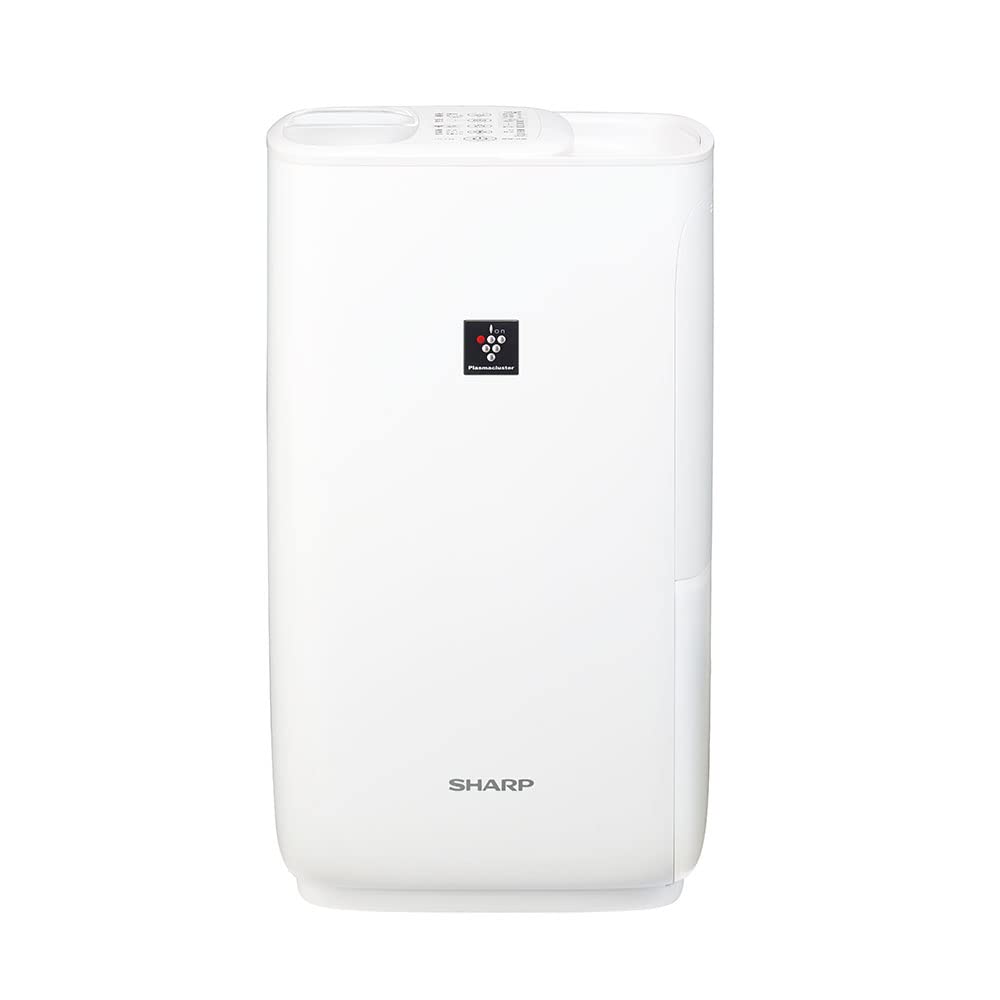 Sharp Hybrid Humidifier, Easy Water Supply, Regular Type, Plasmacluster 7000, White, HV-P55-W