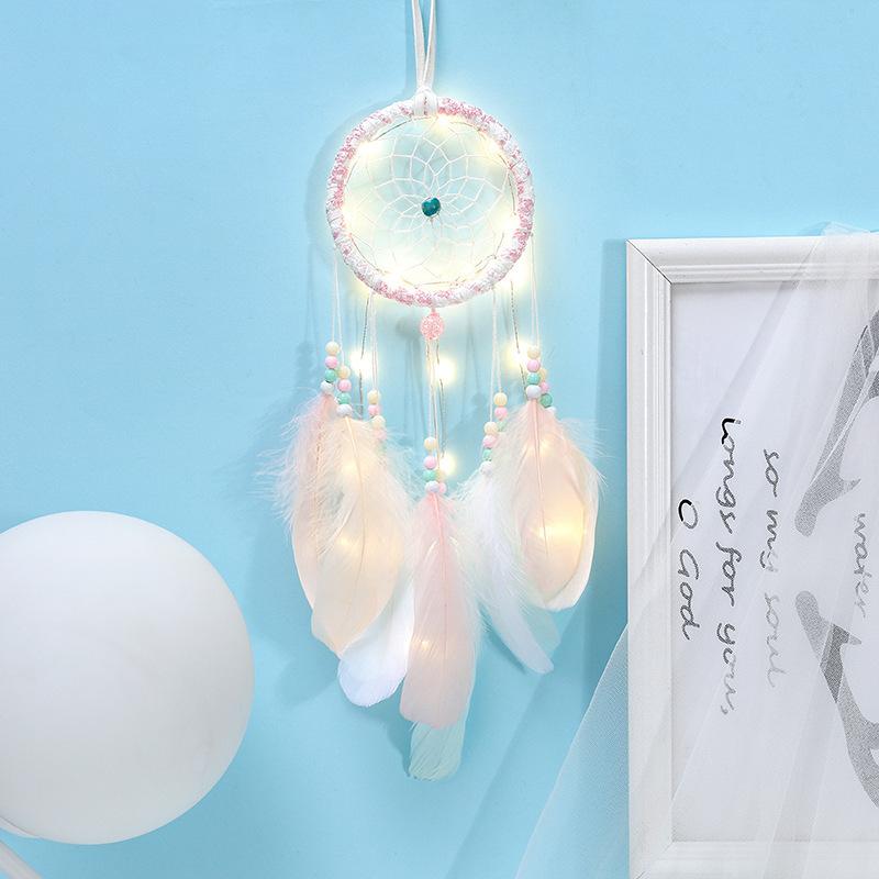 Phoenix Flower Dream Catcher Net Hanging Wind Chime Forest Kindergarten Chandeliers Repair Dream Catcher Net Energy Catcher Net Dream Catcher