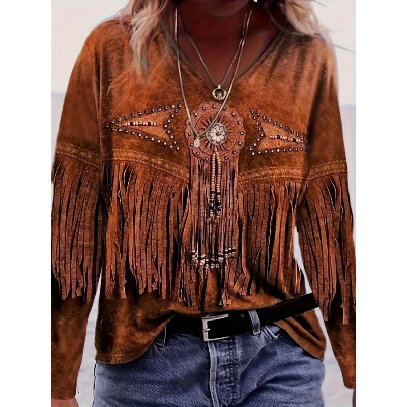 

Жіночі модні повсякденні блузки та сорочки з V-подібним вирізом і довгими рукавами, весна-осінь YYFS XXXXXL