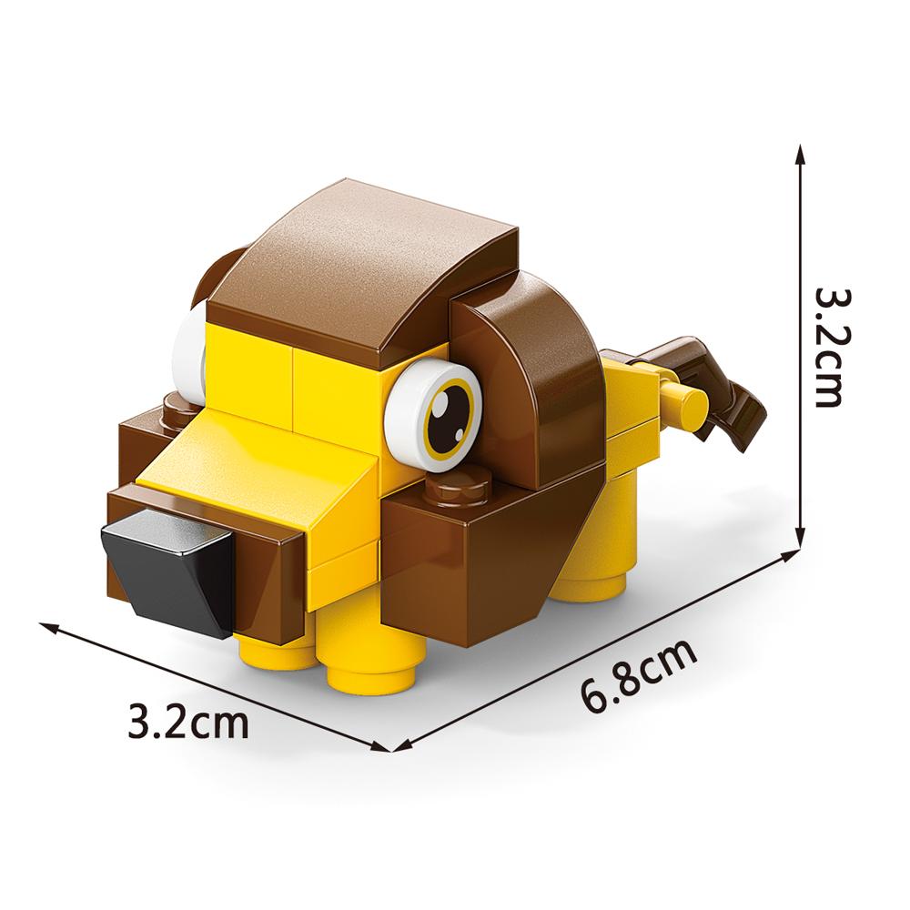 Insect World Animals Scorpion Mantis Ants Spider Birds Marine Animal Building Blocks Toys Desktop Ornaments Bricks Kids Gift