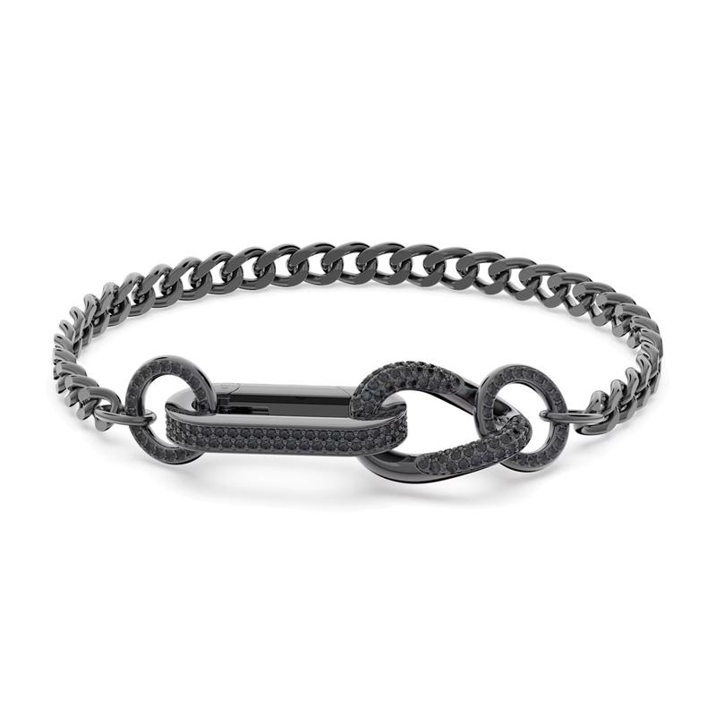 Swarovski Simple, exquisite, fashionable and versatile bracelet for women, black 5636738 чёрный