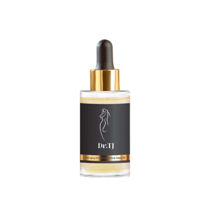 [Dermaline] Dr. TJ Anti-Aging & Brightening Clear Ampoule 35ml – PDRN Skin Repair Serum 30ml x 1ea