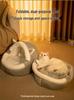 All-Season Semi-Enclosed Cat Sofa Bed – Warm Winter Nest for Kittens & Cats