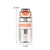 NuFeng Large Capacity Sports Water Bottle with Straw