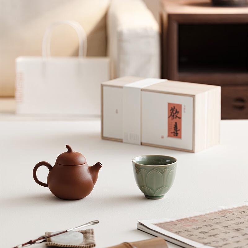 Tea Xun Ceramic Travel Tea Set
