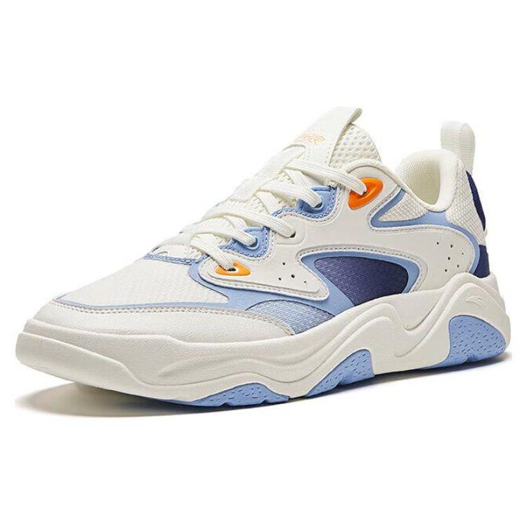 Anta Fashionable Comfortable Simple Versatile Non-Slip Low-Top Casual Shoes Men Sneakers 112428854-4