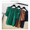 2025 Women's Sweet Chiffon T-Shirt: Flattering Summer Style, Versatile Short-Sleeve for Plus-Size Fashion.